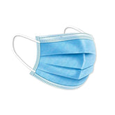 Mascarilla quirúrgica azul , 50un